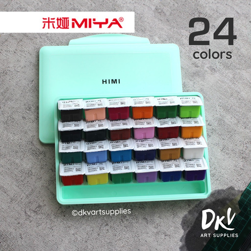 

Miya Himi Gouache 24 Warna Colors 30ml