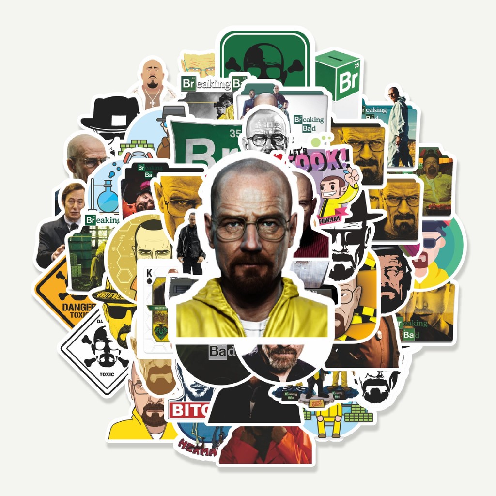

Sticker Pack Stiker Breaking Bad | Sticker TUMBLR | Stiker LAPTOP KOPER HELM