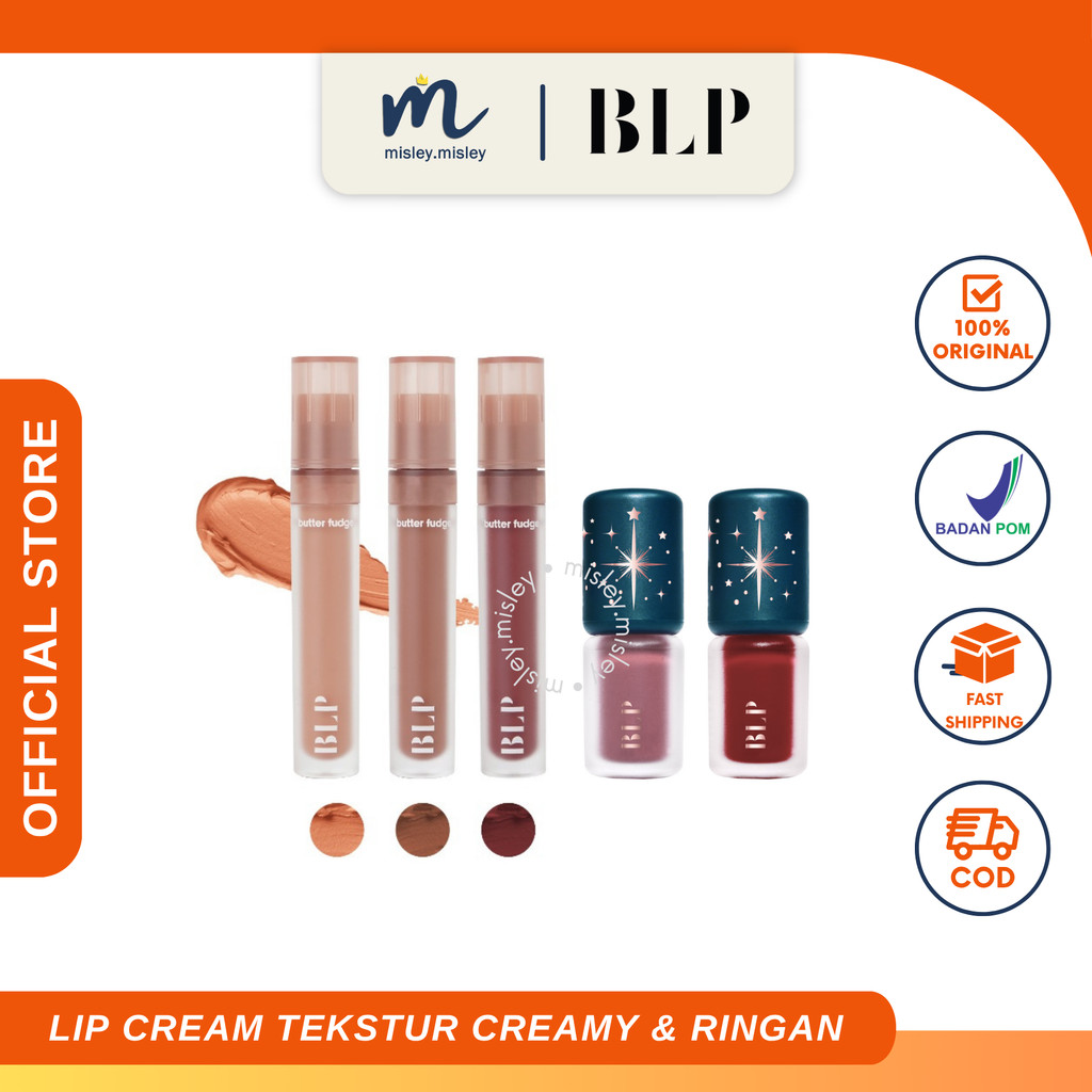 MISLEY - BLP Lip Coat | BLP Lip Cloud - Lip Cream - Butter Fudge Collection