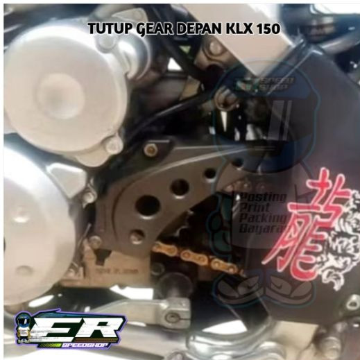 Cover Gear KLX 150 Dtracker Cover tutup gear depan KLX 150 D Tracker