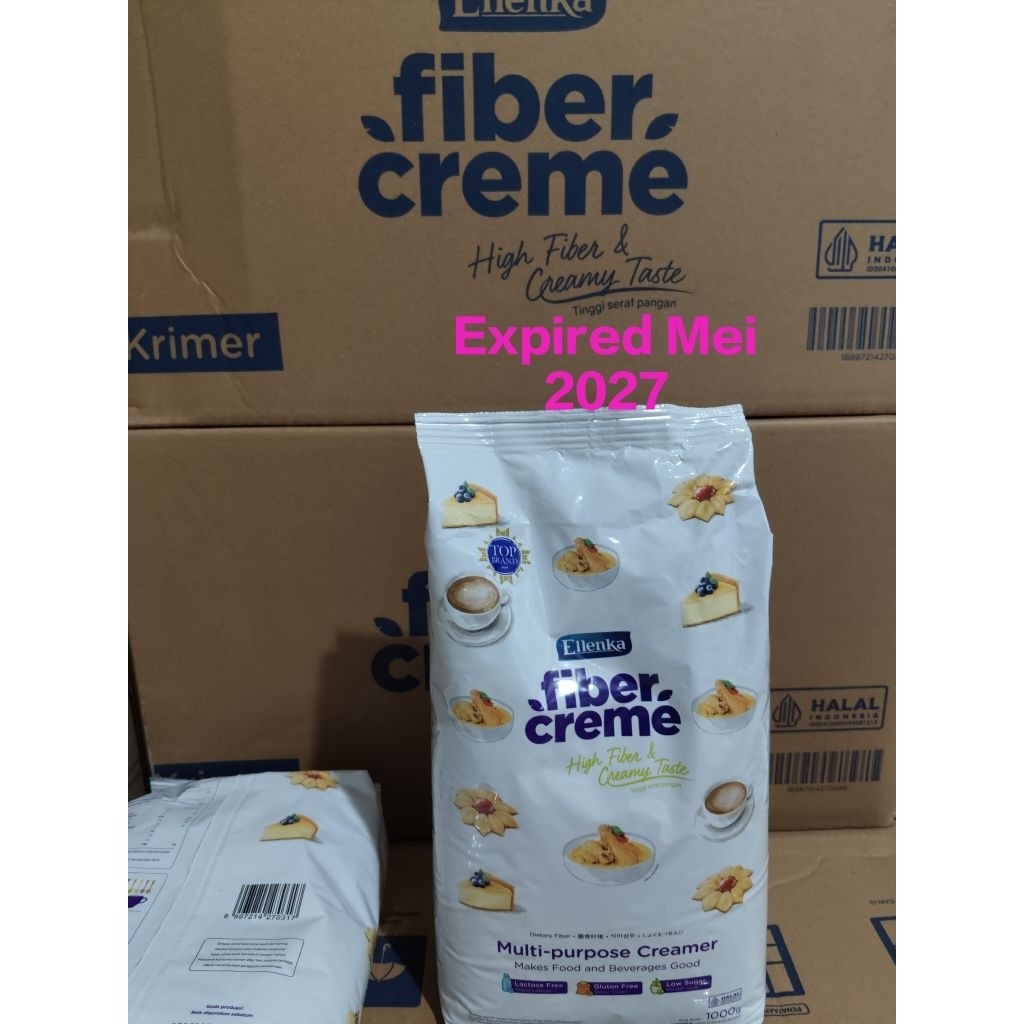 

Fiber Creme 1 kg Ellenka ( pengganti santan dan susu)