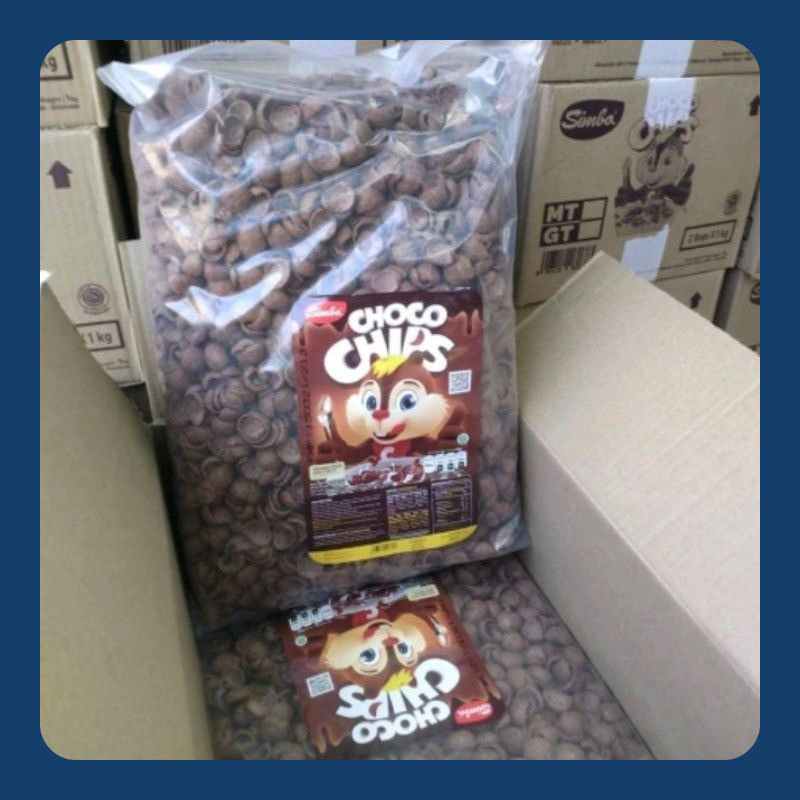 

Simba Choco Chips isi 2kg atau 2 kilo (packing dussan)