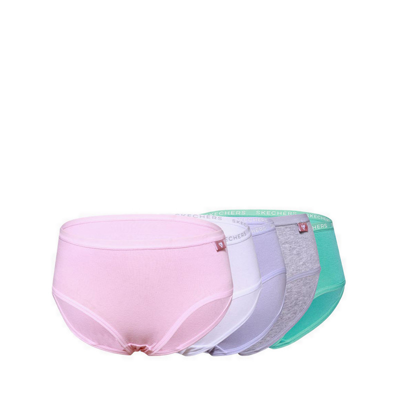 Skechers Solid Basics 5 Packs Girls - Multicolor