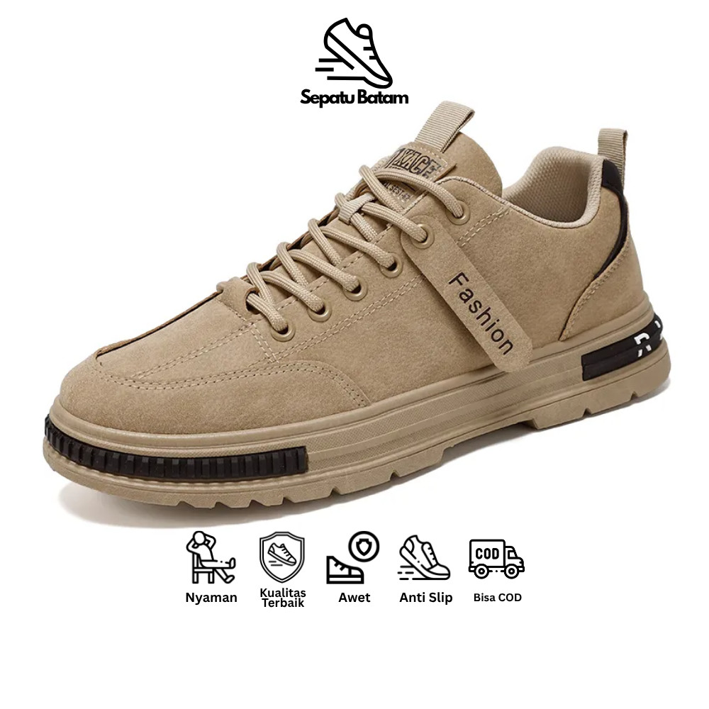Sepatu Batam S038 Sepatu  import pria kerja casual sepatu sneakers outdoor original dewasa