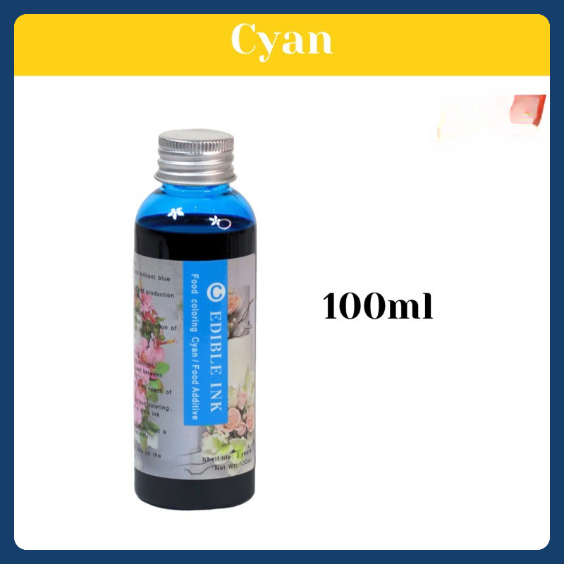 

Edible Ink / Edible Printer / Tinta Edible - 1 Botol 100ml