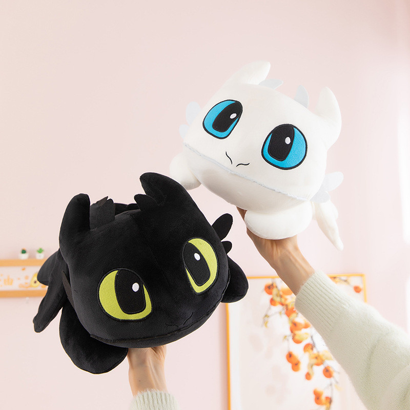 

Large Toothless Dragon Plush Body Pillow Cute Cartoon Dragon Soft Decorative Stuffed Body Pillow Anime Sleeping Back Cushion