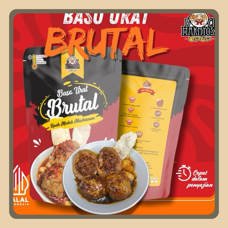 

Baso Urat Brutal Kuah Misdaseum Maknyoss by Boci Maknyoss