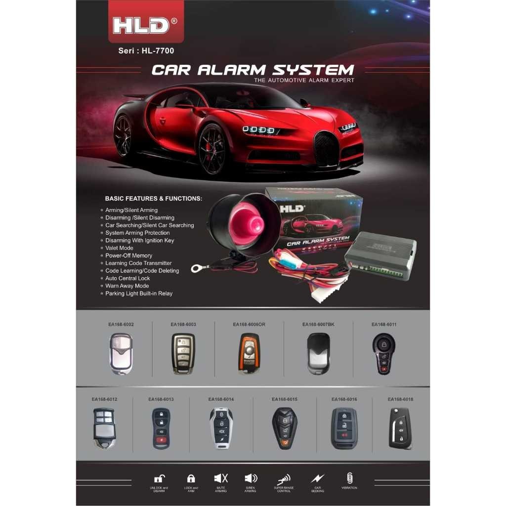Alarm HLD / Alarm Mobil Universal Premium HLD / Alarm Remote HLD