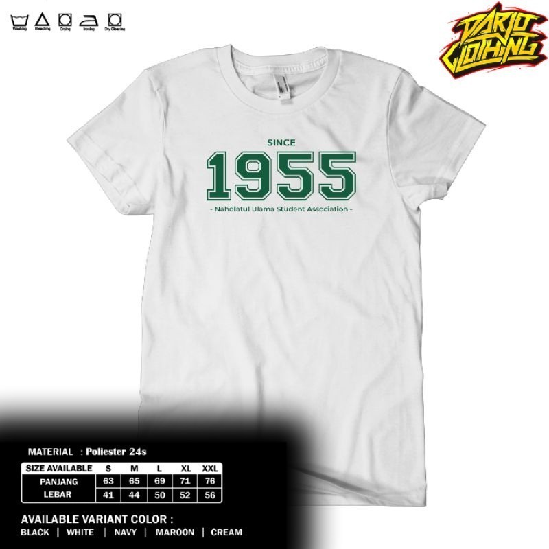 Kaos DarjoClothing - KAOS IPPNU | KAOS NAHDLATUL ULAMA | KAOS 1955