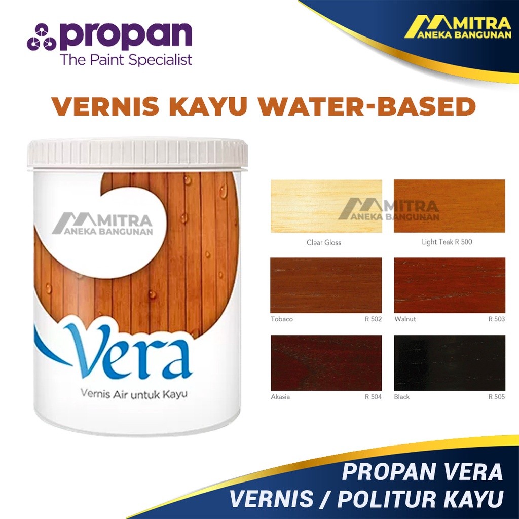 BISA KARGO PERNIS KAYU PROPAN VERA / WOOD STAIN PROPAN / CAT KAYU VERNIS PELITUR PLITUR POLITUR PROP