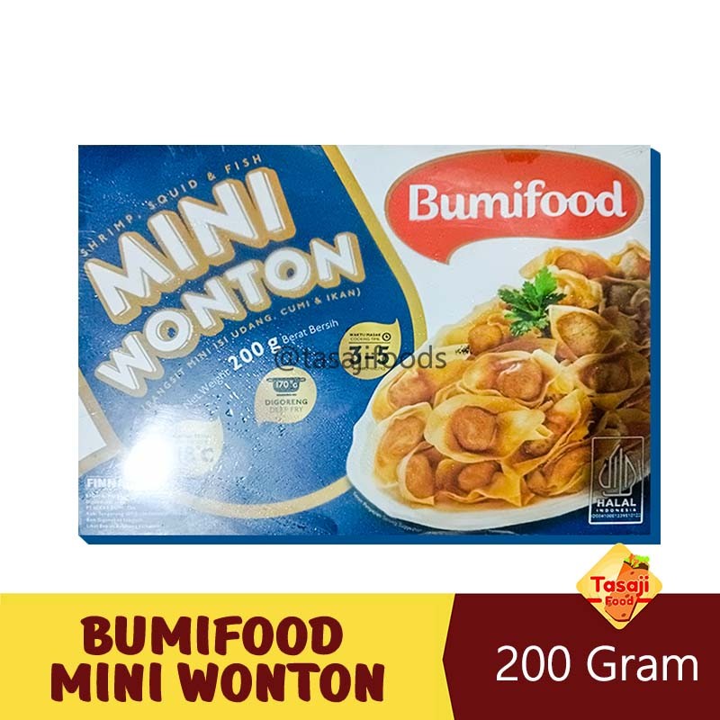 

Bumifood Mini Wonton 200 Gram Pangsit Mini