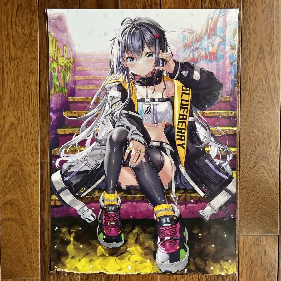 

Atmos x Eshi 100 Illustrator A2 Poster - Fujima Takuya Pixiv Art Book