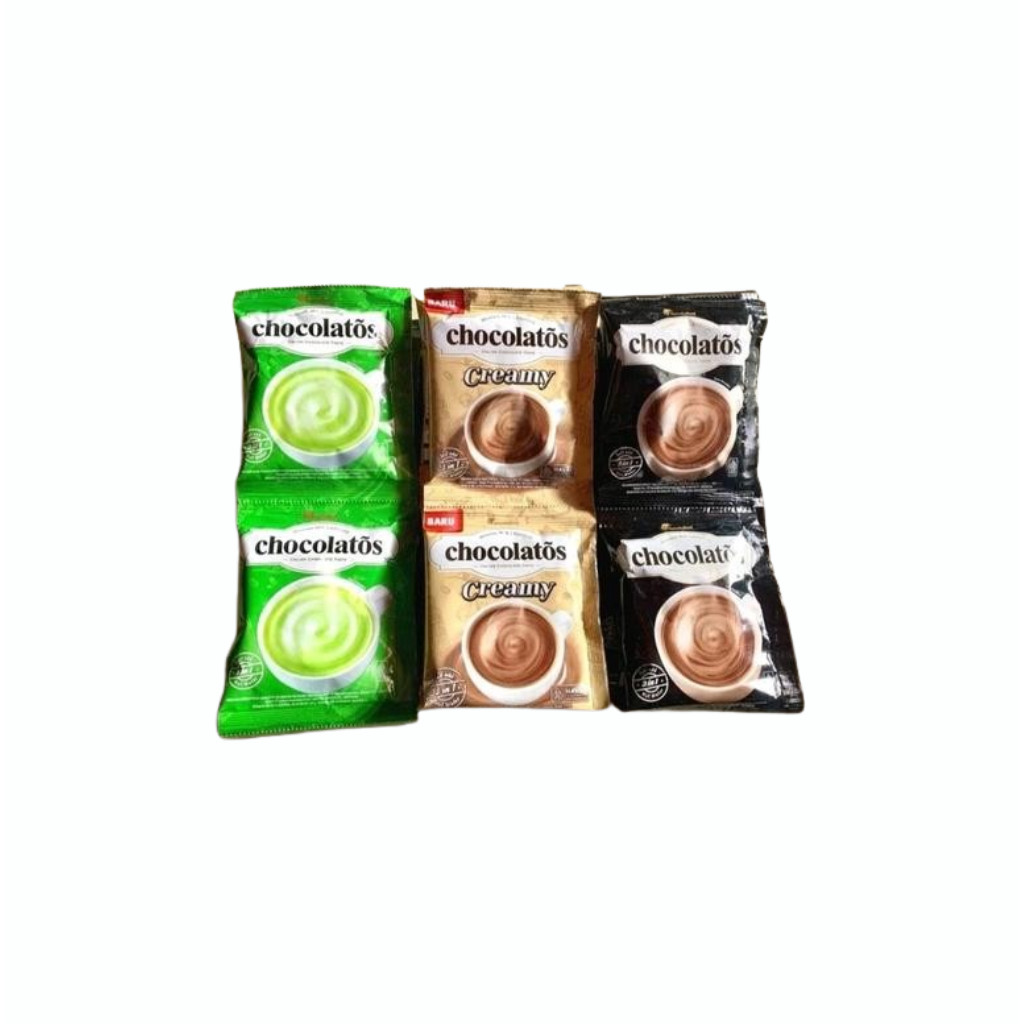 

READY Chocolatos Drink Minuman Cokelat CREAMY MATCHA 3in1 10pcs 27gr
