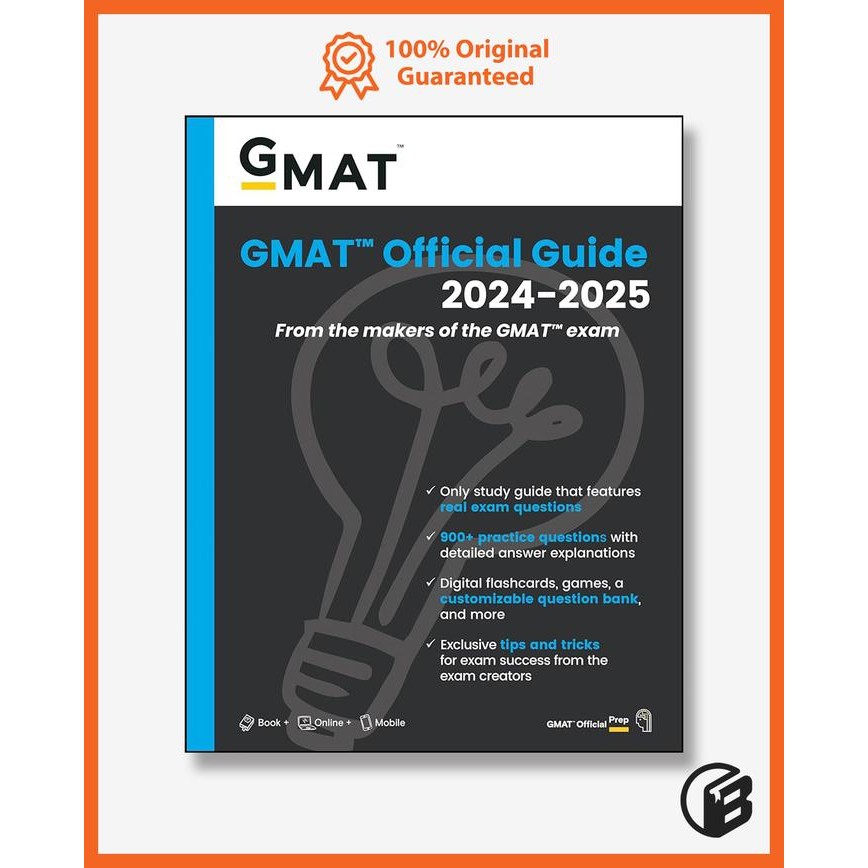 SALE Buku Import GMAT Official Guide 2024-2025 (Original Paperback)