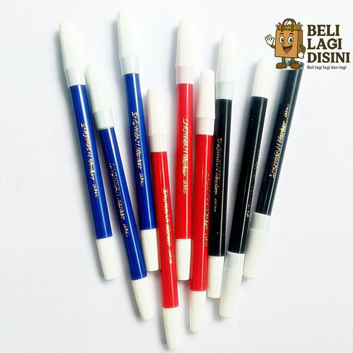 

Spidol SNOWMAN Eceran Per Pcs PW-1A / Marker SNOWMAN Original Black Hitam Merah Biru Blue Red / Spidol Murah Kecil ATK Kantor Penanda