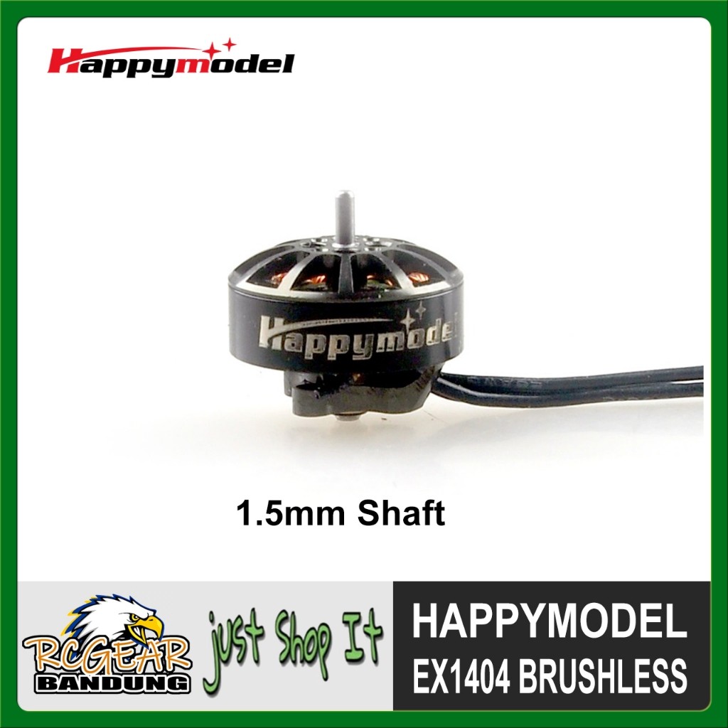 Happymodel EX1404 KV2750 KV3500 KV4800 Brushless Motor 1.5mm shaft terlaris