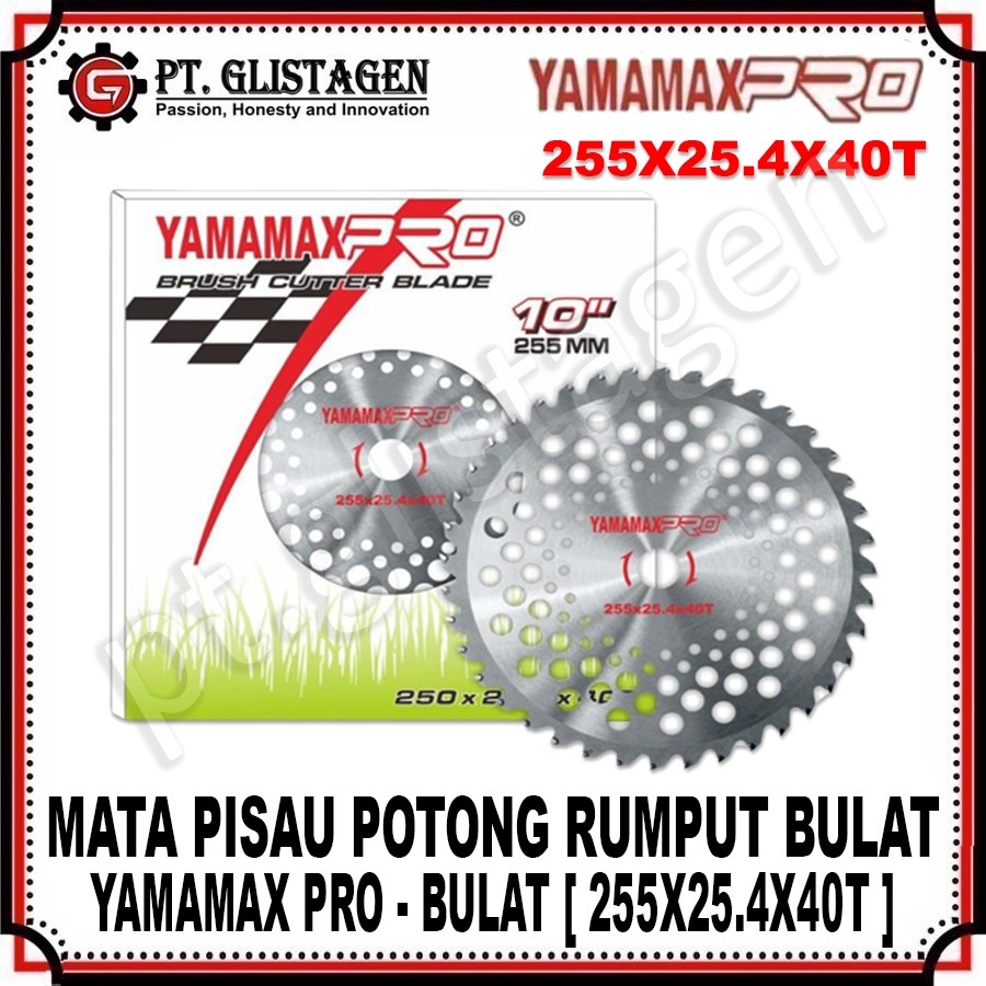 YAMAMAX PRO Pisau Potong Rumput Bulat Mata Pisau Mesin Potong Rumput ORIGINAL YAMAMAX PRO