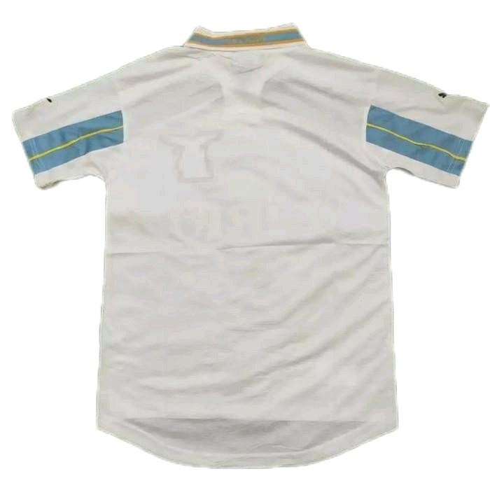 JERSEY BAJU BOLA RETRO VINTAGE LAZIO CENTENARY WHITE CIRIO 1998/1999