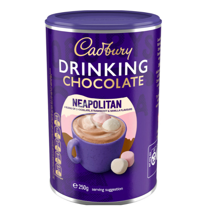 

Cadbury Neapolitan Drinking Chocolate | 250g