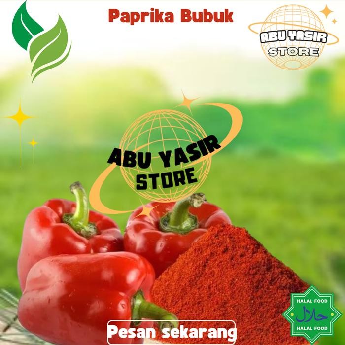 

Paprika Merah Bubuk Murni 250 Gram | Organic Paprica Powder | Bubuk Paprika 250 GRAM