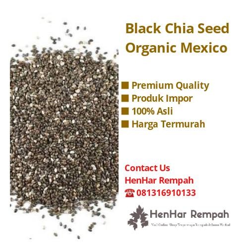 

Black Chia Seed Organic Mexico 1 Kg