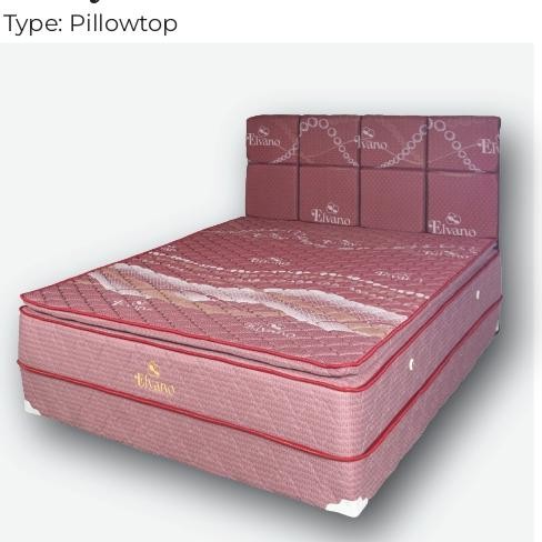 SINGLEBED ELVANO SPRINGBED PILLOWTOP