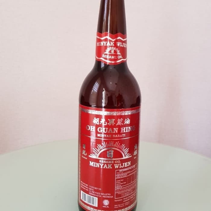 

Sesame oil Oh Guan Hing 600 ml - Minyak wijen Oh Guan Hing 600ml
