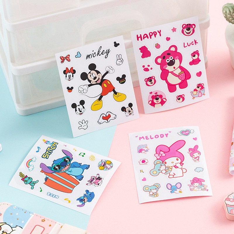 

Stiker Kartun Lucu DIY Anak Anti Air Tempelan Aesthetic Import