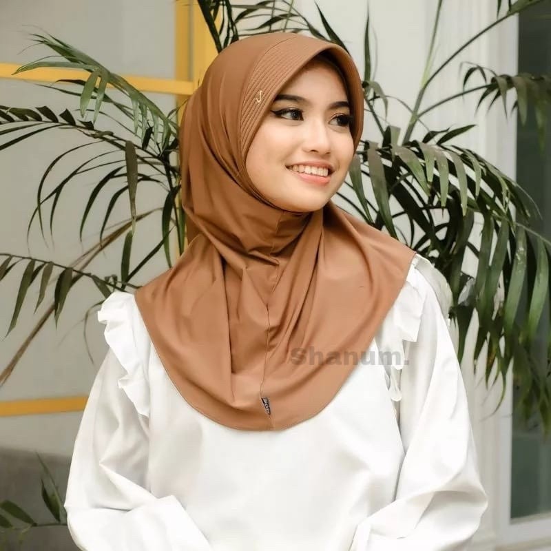 BERGO HAMIDAH (ORI) SIZE S/BERGO INSTAN HAMIDAH/HIJAB INSTAN