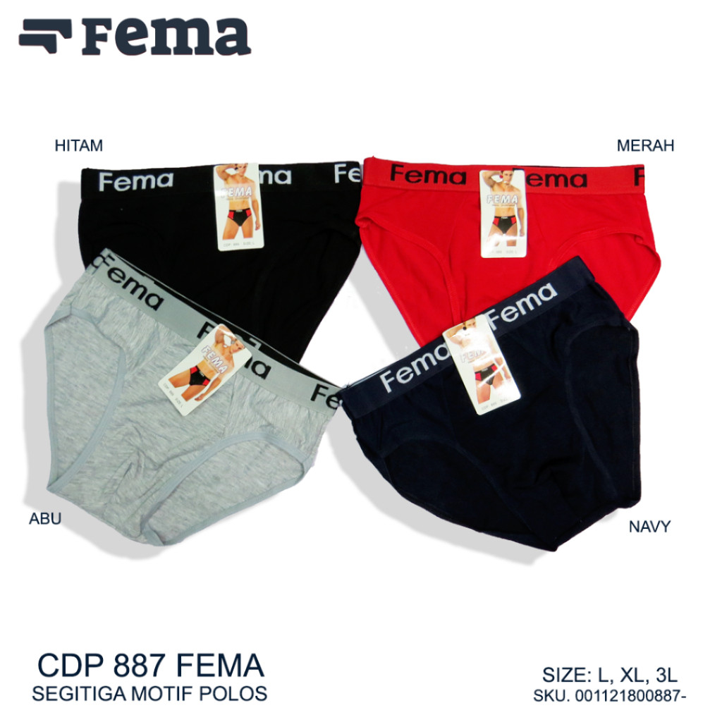 Celana dalam pria Fema Cd pria fema 1pcs