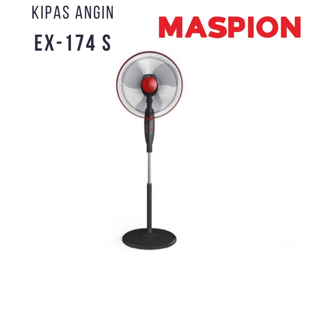 KIPAS ANGIN BERDIRI MASPION STAND FAN 16 IN 16 INCH MASPION EX-174 S