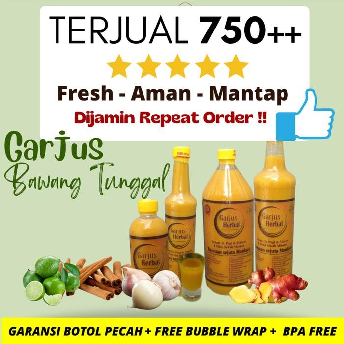 

Garjus Jus Bawang Putih Tunggal Terbaik 250 ml 650 ml - 250ml