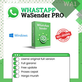 Wa Sender Lifetime Pro Original Premium Wasender Software Massal Bulk Blaster Broadcast Termurah Wa1
