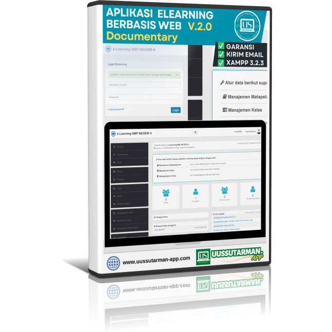 Aplikasi New Elearning (LMS) dokumentary v.2.0
