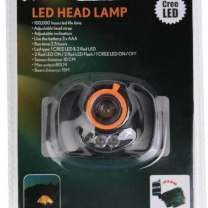 EIGER HEADLAMP APOLLO BLACK