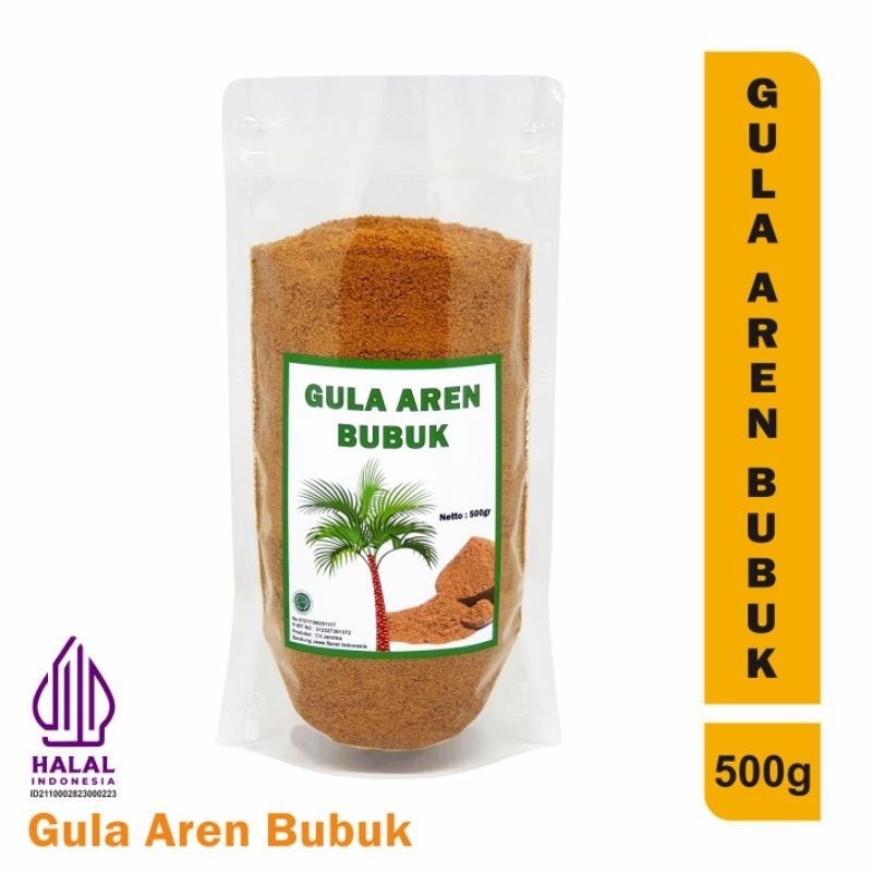 

Gula Aren Bubuk Halal Tahan Lama 500gr