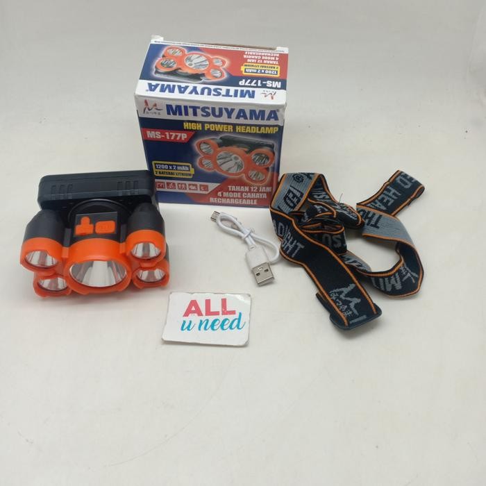 Senter Kepala Mitsuyama MS-177P - Senter Jidat Mitsuyama 177P