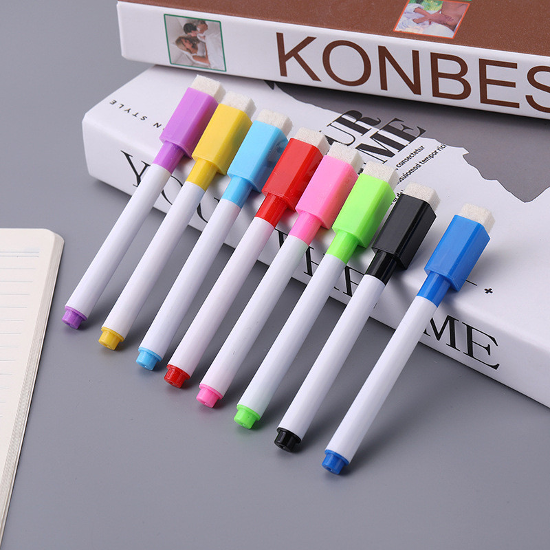 

8PCS Erasable Whiteboard Markers Board Marker School Supplies CSB03