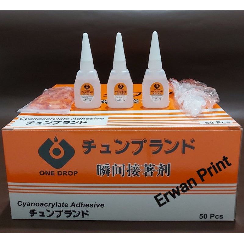 

LEM KOREA ONE DROP D25 SKAT MURAH/ LEM SERBAGUNA (ISI 50 PCS)