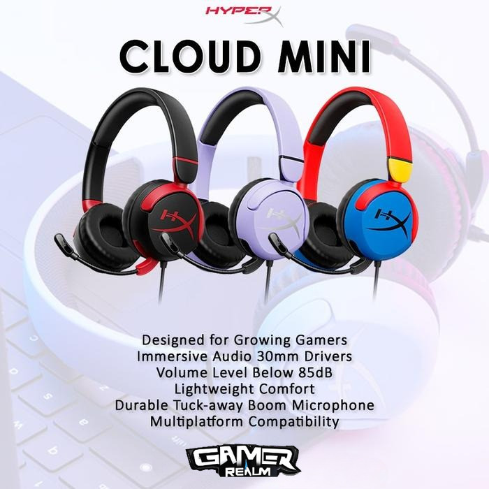HyperX Cloud Mini Wired Multiplatform Gaming Headset