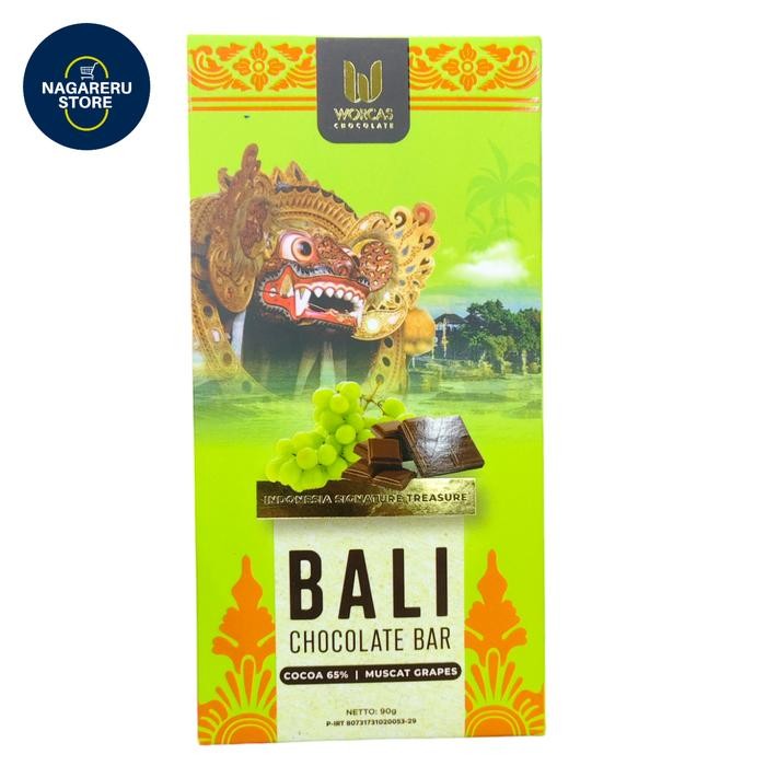 

Worcas chocolate bali bali chocolate bali cocoa 65% muscat grapes 90gr