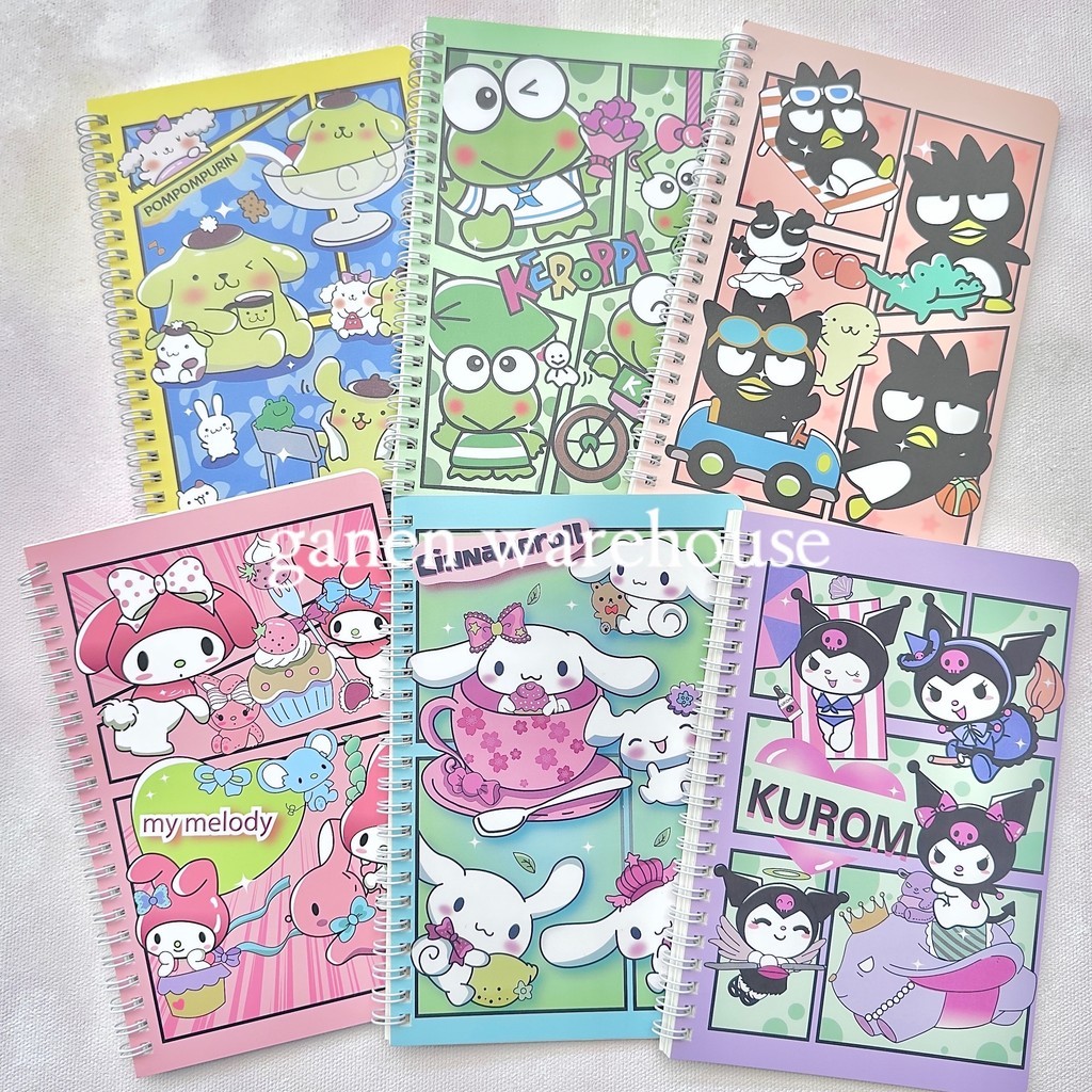 

[GW] A5 Sanrio Notebook Buku Tulis 1 Pcs Sekolah