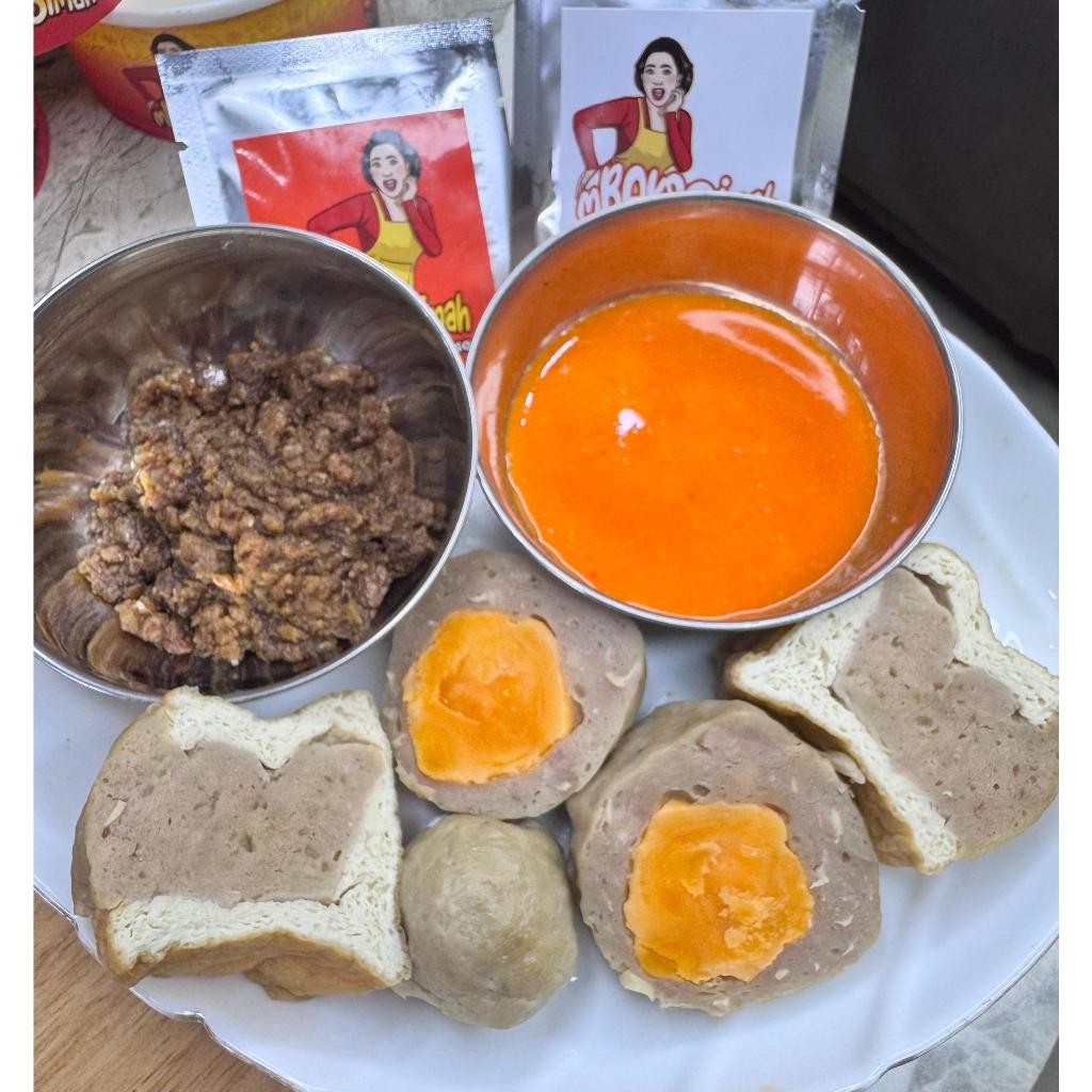 

mBAKSOimah Oplosan Telur Asin