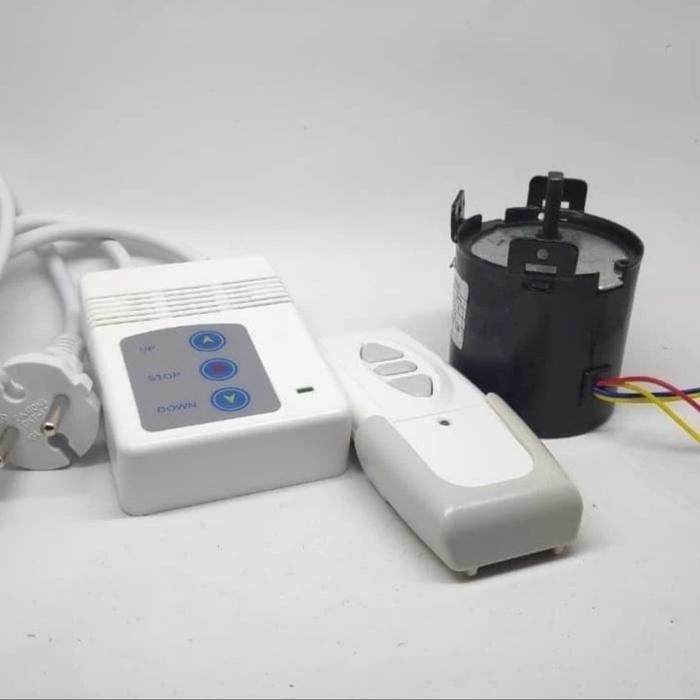 Remote + Receiver + Dinamo Screen Projector Motorize