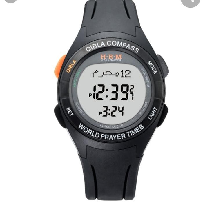 Strap tali jam tangan Al Fajr Qiblah WQ 18 (original) - Hitam