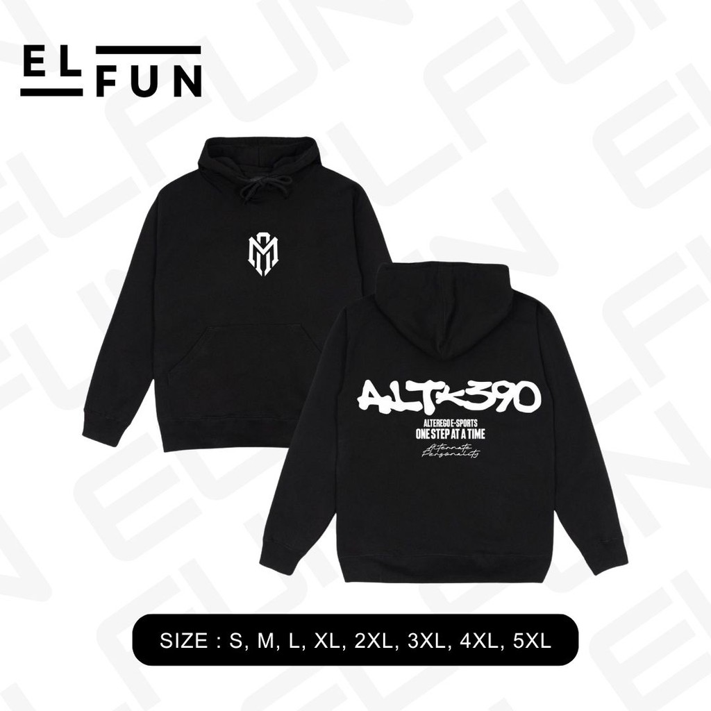 Jaket hoodie alter ego esport jaket rrq hoshi alter ego btr onic evos geek fam liquid hitam ukuran o