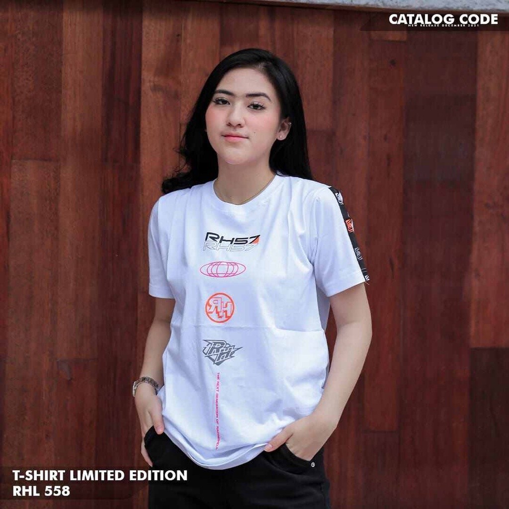 . RH57 TSHIRT RHL 558 KAOS PRIA WANITA MADE57