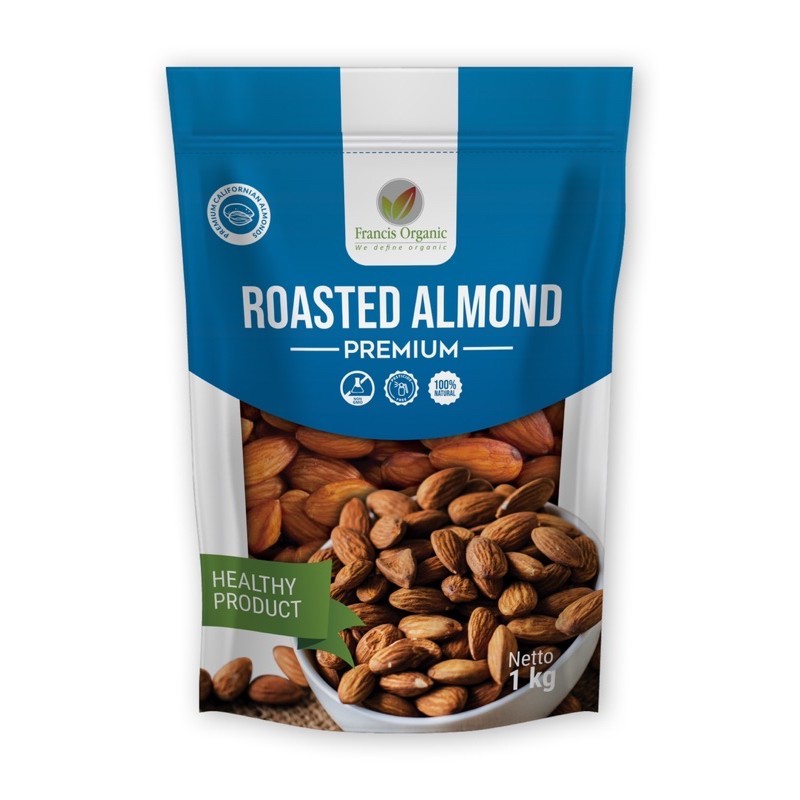 

Kacang Almond Panggang Kupas 1kg / Roasted Almond 1kg
