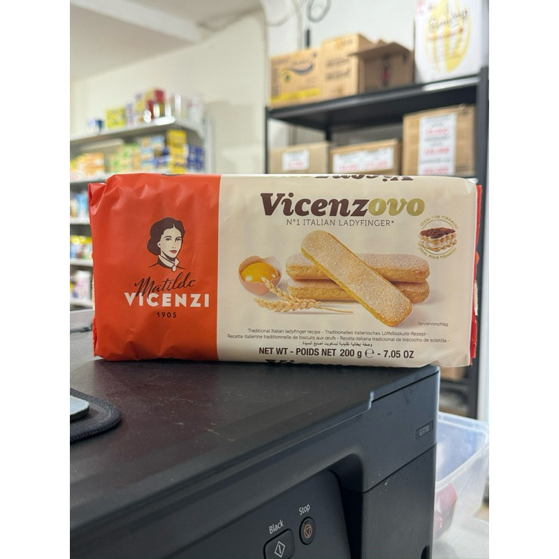 

Vicenzovo Lady Finger 200gr Untuk Tiramisu