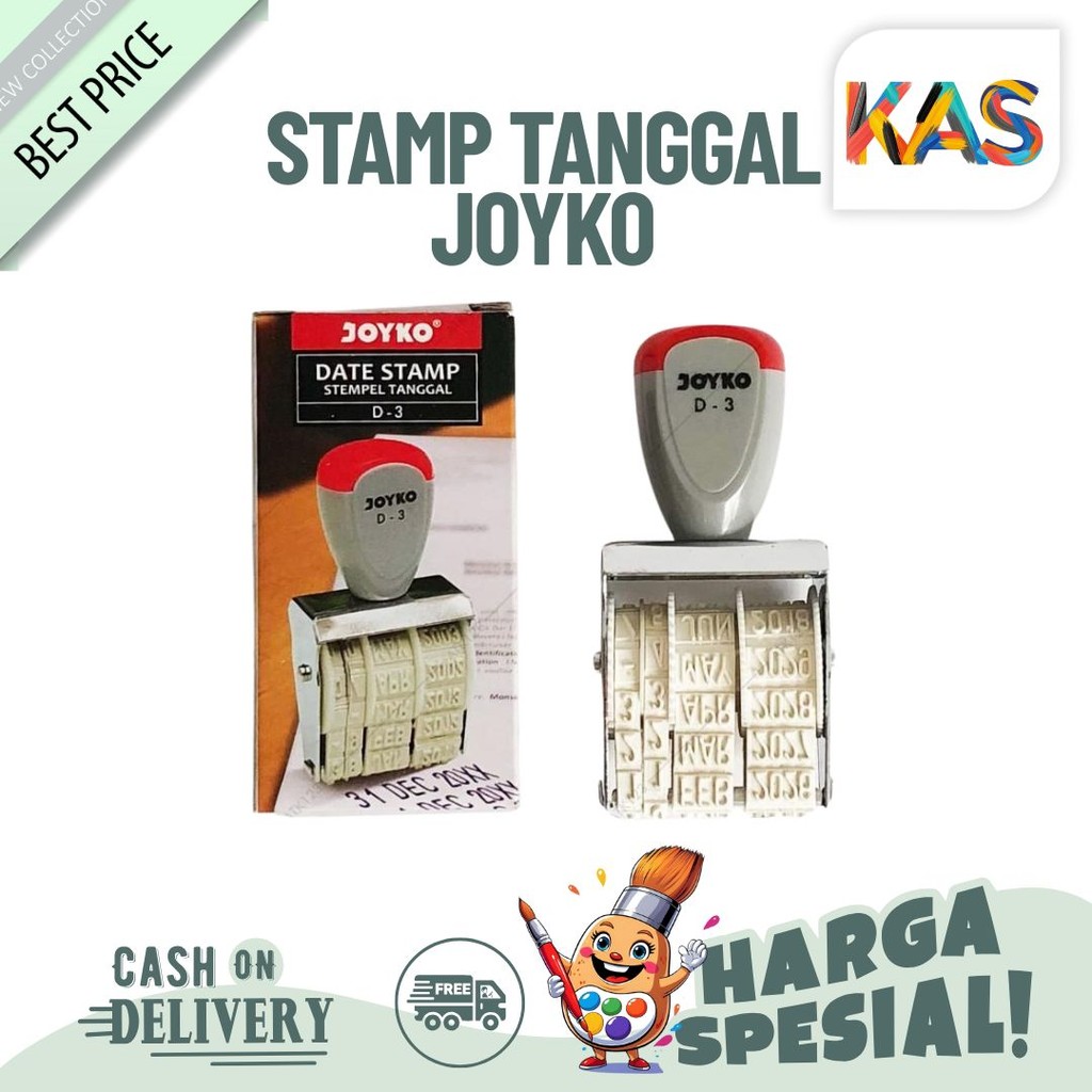 

Stample/Stamp Tanggal Joyko D-3 Date Stemple